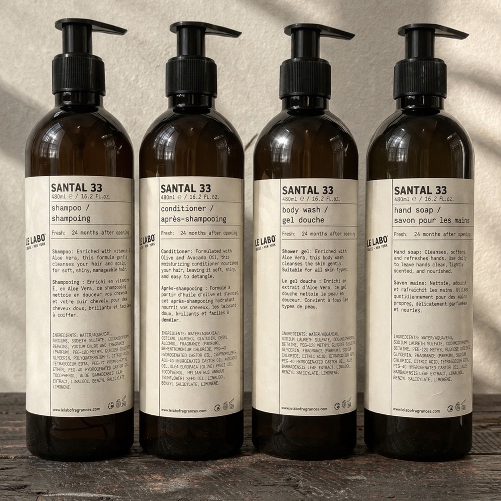 Le Labo Santal 33 Hair and Body Set